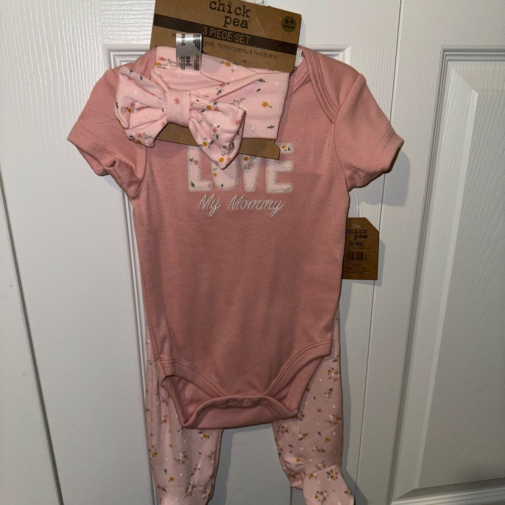 Baby girl outfit 3 piece